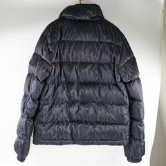 Dior Homme Oblique Puffer Down Jacket Black Size 44