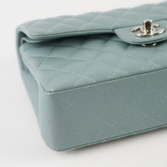 Chanel Small Classic Flap Dusty Blue Caviar 30 Series