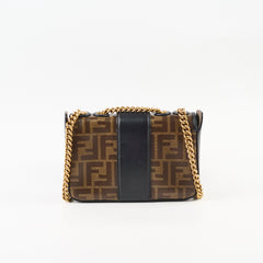 Fendi Mini 1974 FF Zucca coated Canvas Brown