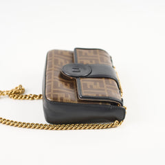 Fendi Mini 1974 FF Zucca coated Canvas Brown
