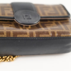 Fendi Mini 1974 FF Zucca coated Canvas Brown