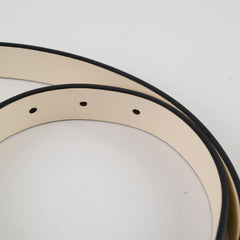 Christian Dior 2cm Width Cream Belt 80cm