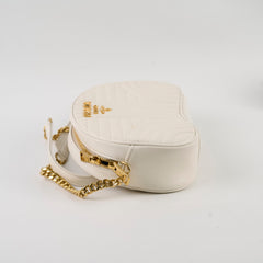 Prada Diagramme Cream Camera Bag