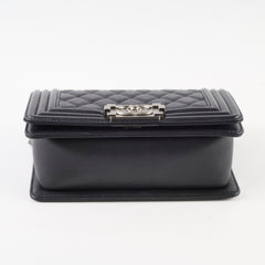 Chanel Small Boy Black Lambskin