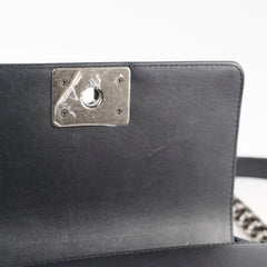 Chanel Small Boy Black Lambskin