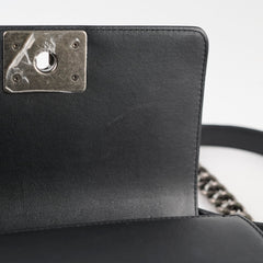 Chanel Small Boy Black Lambskin