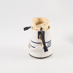 Christian Dior Micro Vibe Bucket Bag White