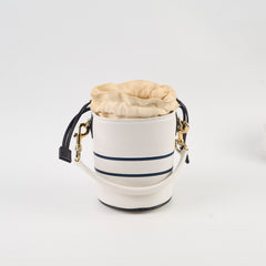 Christian Dior Micro Vibe Bucket Bag White