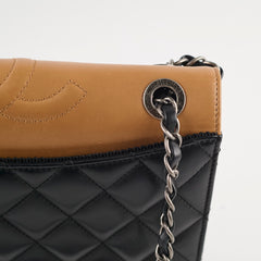 Chanel Seasonal Calfskin Tan/Black