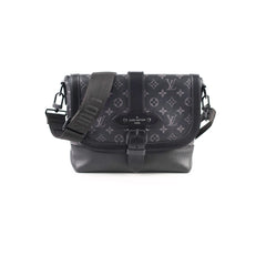 Louis Vuitton Saumur Messenger Bag Monogram Eclipse