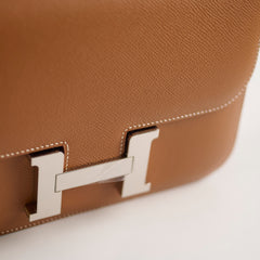 Hermes Constance 24 III Mirror Gold Espom Palladium HW U Stamp