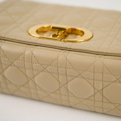 Christian Dior Medium Dior Caro Beige