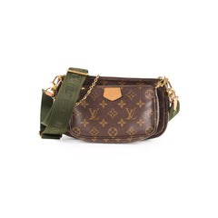 Louis Vuitton Multi Pochette Accessoires Khaki (missing coin purse)