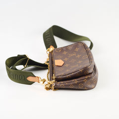 Louis Vuitton Multi Pochette Accessoires Khaki (missing coin purse)