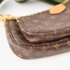 Louis Vuitton Multi Pochette Accessoires Khaki (missing coin purse)