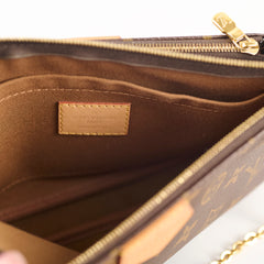 Louis Vuitton Multi Pochette Accessoires Khaki (missing coin purse)