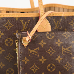 Louis Vuitton Neverfull MM Monogram (with pouch)