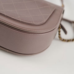 Chanel Coco Curve Flap Bag Grey