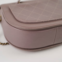 Chanel Coco Curve Flap Bag Grey