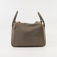 Hermes Lindy 30 Etain Clemence - Y stamp