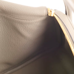 Hermes Lindy 30 Etain Clemence - Y stamp
