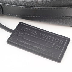 Louis Vuitton Takeoff Messenger Aerogram Collection Black Microchip