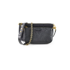 Louis Vuitton Multi Pochette Accessories Monogram Empreinte Black