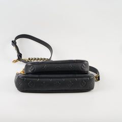 Louis Vuitton Multi Pochette Accessories Monogram Empreinte Black