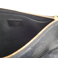 Louis Vuitton Multi Pochette Accessories Monogram Empreinte Black