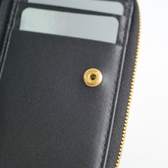 Christian Dior Caro Scarlet Wallet Black