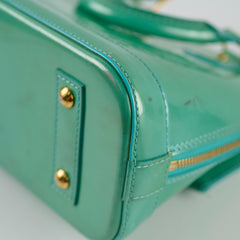 Louis Vuitton Alma BB Patent Green