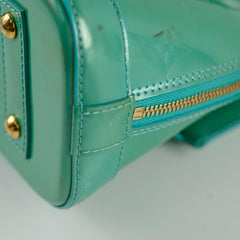 Louis Vuitton Alma BB Patent Green