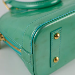 Louis Vuitton Alma BB Patent Green
