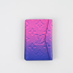 Louis Vuitton Pocket Organiser Illusion Pink Purple Virgil Abloh