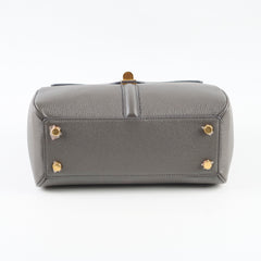 Celine 16 Small Grained Leather Grey