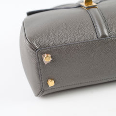 Celine 16 Small Grained Leather Grey