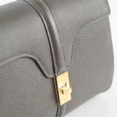 Celine 16 Small Grained Leather Grey