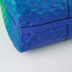 Louis Vuitton Keepall 50 Illusion Blue and Green Virgil