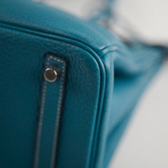 Hermes Birkin 30 Blue Jeans Togo Square R 2014