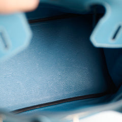 Hermes Birkin 30 Blue Jeans Togo Square R 2014