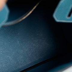 Hermes Birkin 30 Blue Jeans Togo Sqaure R