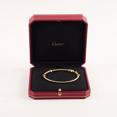 Cartier Ecrou De Bracelet Rose Gold Size 19