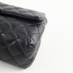 Chanel Mini Black Caviar Uniform Belt Bag