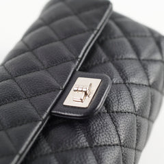 Chanel Mini Black Caviar Uniform Belt Bag