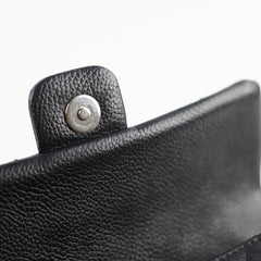 Chanel Mini Black Caviar Uniform Belt Bag
