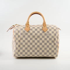 Louis Vuitton Speedy 30 Damier Azur