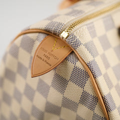 Louis Vuitton Speedy 30 Damier Azur