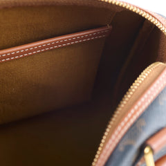 Celine Small Boston in Triomphe Canvas Bag