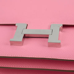 Hermes Mini Constance Azalea Y Stamp