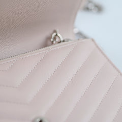 Saint Laurent Cassandre Envelope Wallet on Chain WOC Pink